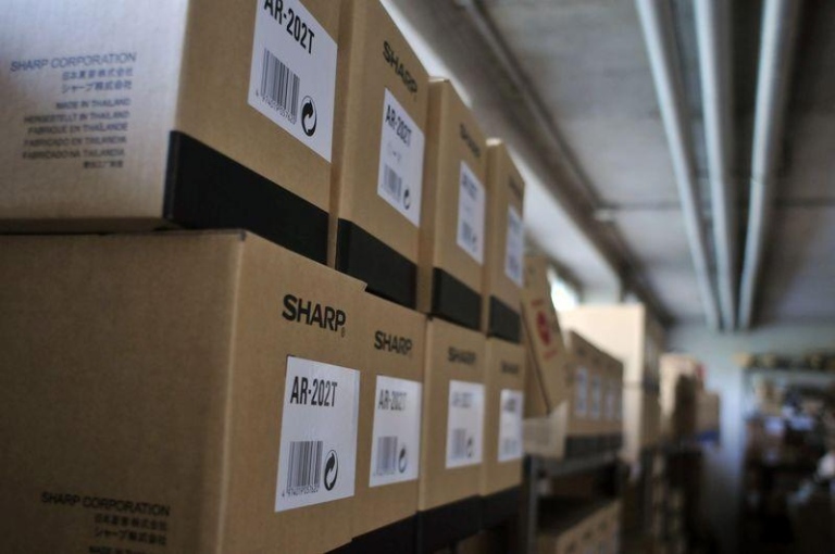 Toner e forniture Sharp nel magazzino OHS